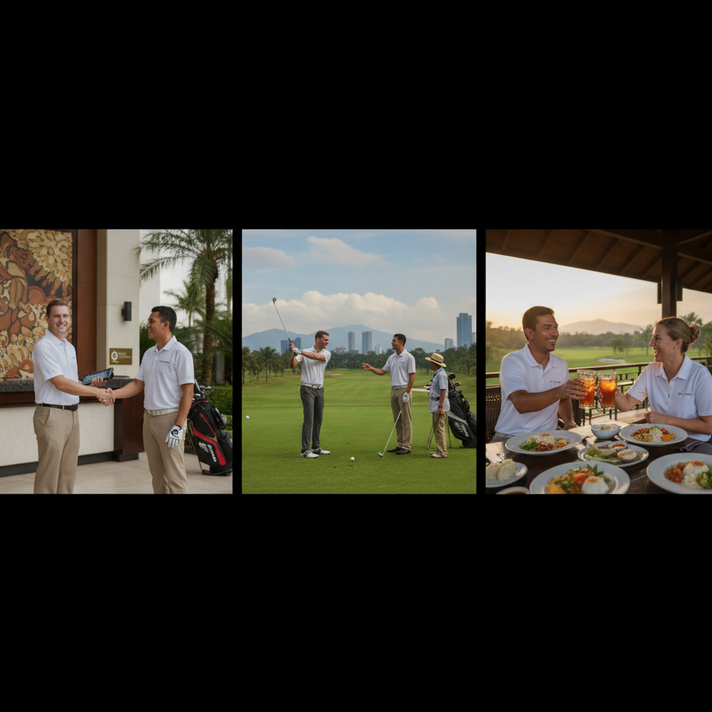 Step-by-Step Process: How a Fully Guided Golf Tour in Jakarta Works